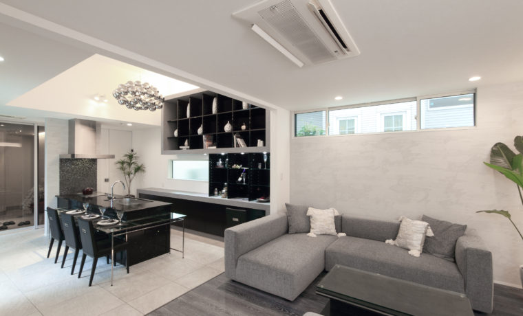 おしゃれな広いリビング