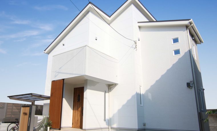 おしゃれな新築の外観